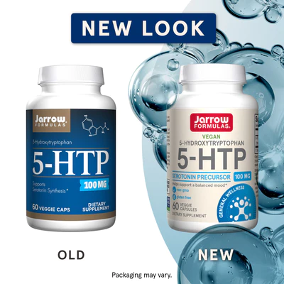 5-HTP 100 mg Jarrow Formulas new packaging