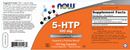5-htp 100 mg (now foods) label