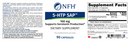 5-htp sap (nfh nutritional fundamentals) label