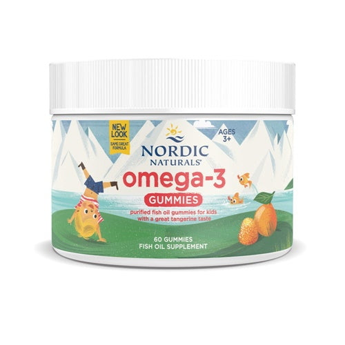 omega-3 gummies tangerine (nordic naturals)