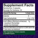 lion's mane capsules host defense supplement facts