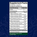 stamets 7 60 capsules host defense supplement facts