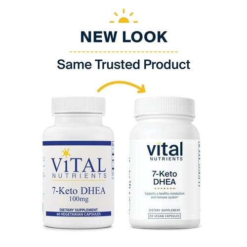7-Keto DHEA Vital Nutrients new look