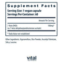 7-keto dhea vital nutrients supplement facts