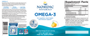 omega-3 liquid nordic naturals label