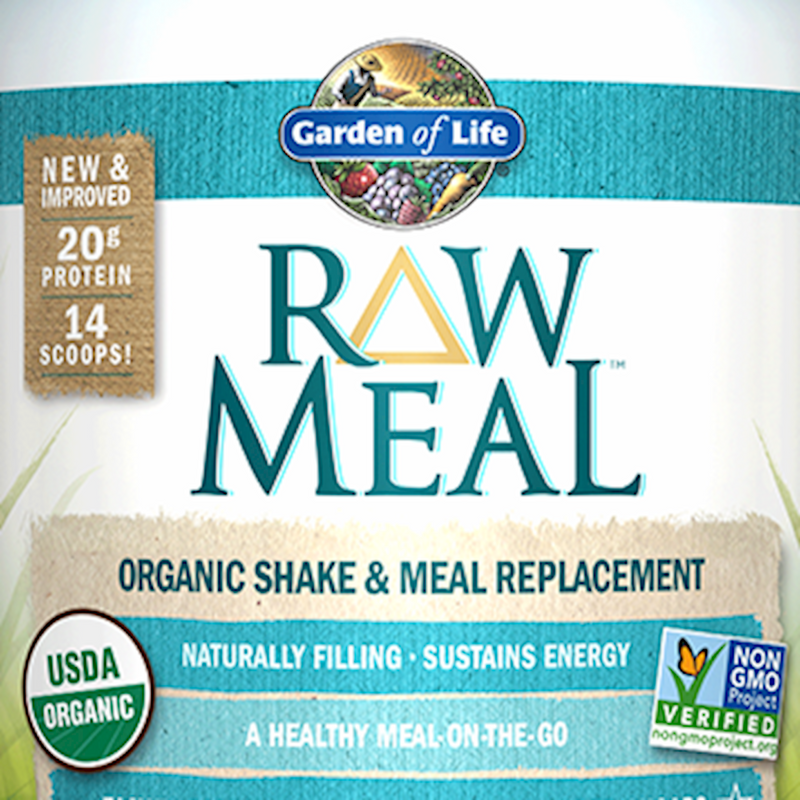 RAW Organic Meal Vanilla (Garden of Life) front