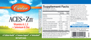 aces + zn carlson labs label