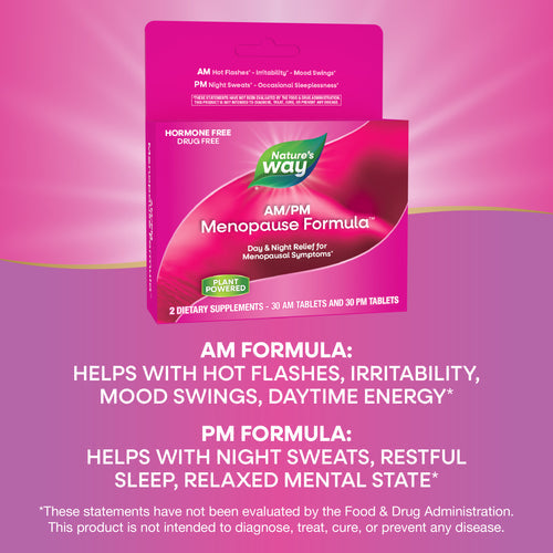 am/pm menopause formula (nature's way)