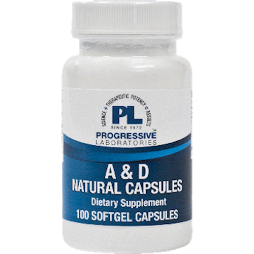 A & D Natural Capsules (Progressive Labs)