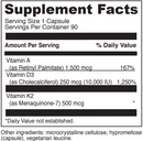 adk 10 davinci labs supplement facts