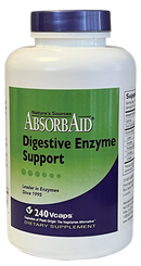 absorbaid digestive enzyme support nature's sources