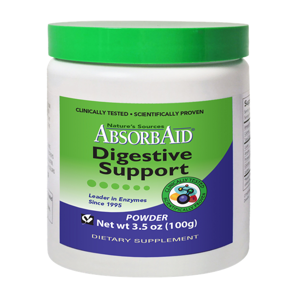 absorbaid digestive support nature's sources