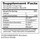 absorbaid digestive support nature's sources supplement facts