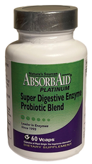 absorbaid platinum super digestive enzyme probiotic blend nature's sources