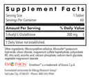 acetyl-glutathione 300 mg allergy research group supplement facts