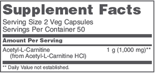Acetyl-L-Carnitine 500 mg (Protocol for Life Balance) Acetyl-L-Carnitine 500 mg (Protocol for Life Balance)