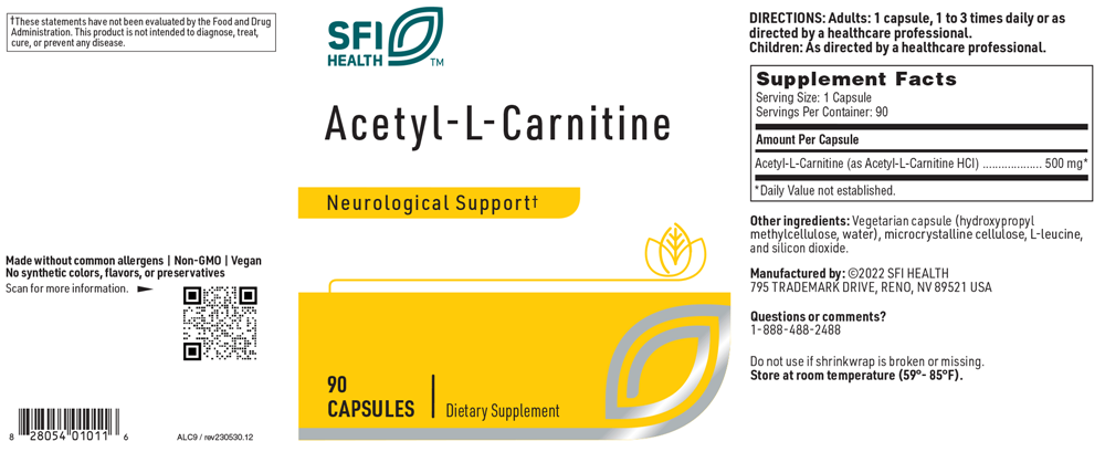 Acetyl-L-Carnitine (SFI Health)