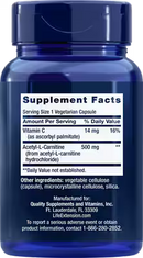 buy acetyl-l-carnitine 500 mg (life extension)