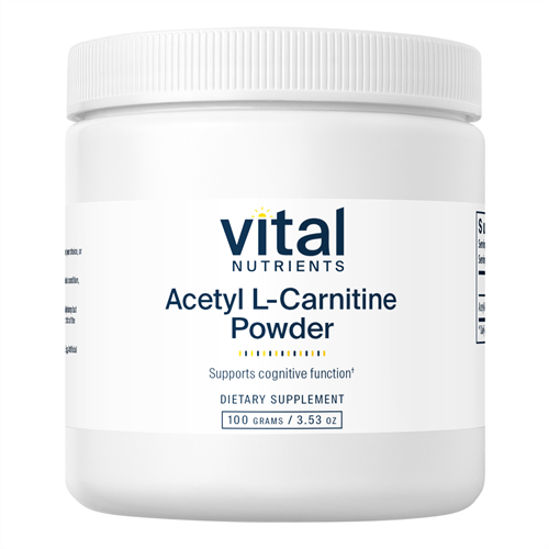 Vital Nutrients Acetyl L-Carnitine Powder - 100 Grams Vital Nutrients Acetyl L-Carnitine Powder - 100 Grams