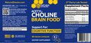 acetylcholine brain food natural stacks label