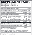 acne essentials (terry naturally) supplement facts