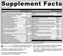 activnutrients performance (xymogen) supplement facts
