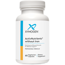 activnutrients without iron (xymogen)