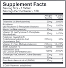 activated b with srt (jigsaw health) supplement facts