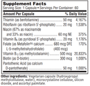 active b complex sfi health supplement facts