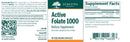 active folate 1000 genestra label