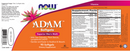 adam men's multi (now foods) label