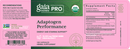 adaptogen performance gaia herbs pro label