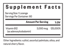 adeno b12 (seeking health) supplement facts