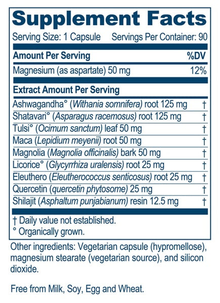 adrenom ayush herbs supplement facts