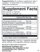 adrenamax nutritional frontiers supplement facts