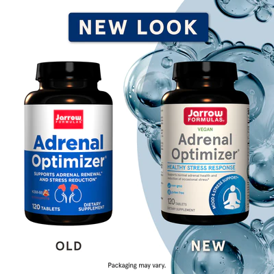 Adrenal Optimizer Jarrow Formulas new packaging
