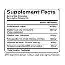 adrenal complete (inwell biosciences) supplement facts