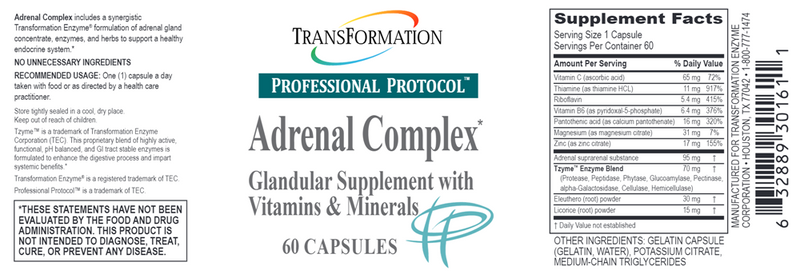 buy adrenal complex transformation enzyme