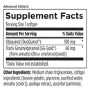 advanced coq10 (equilife) supplement facts