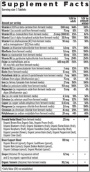 advanced perfect prenatal multivitamin new chapter supplement facts