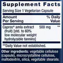 advanced lipid control (life extension) supplement facts