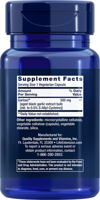 buy aged black garlic (life extension)