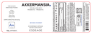 akkermansia (codeage) label