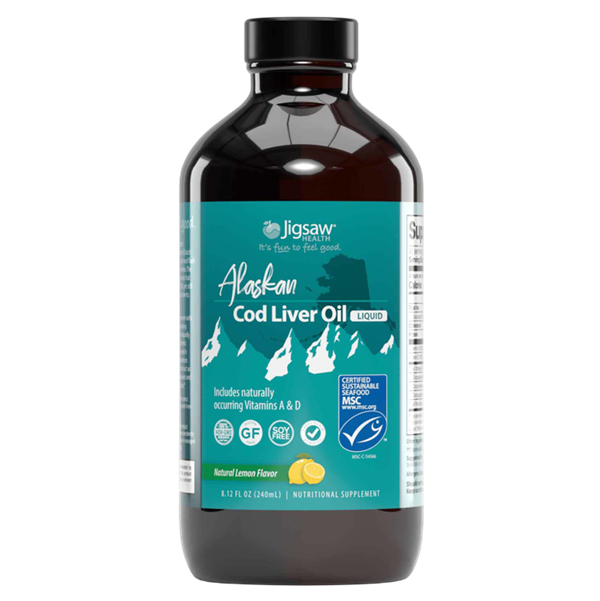 alaskan cod liver oil liquid (jigsaw health)
