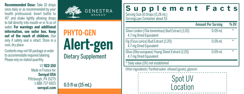 Alert-gen label Genestra