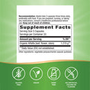 alfalfa leaves capsules (nature's way) supplement facts
