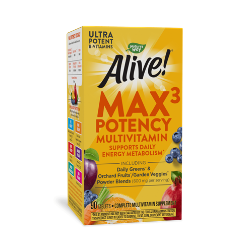Alive!® Max3 Potency Multivitamin Tabs (Nature's Way)