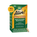 alive max potency adult complete multivitamin nature's way