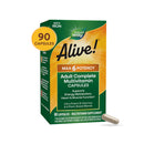 alive max 6 potency adult complete multivitamin (with iron) nature's way