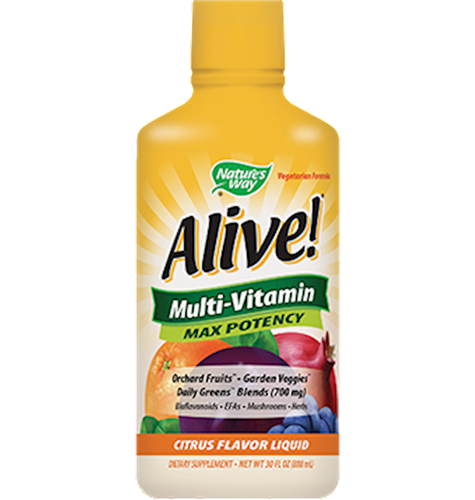 Alive!® Max Potency Liquid Multivitamin (Citrus Flavor) 30.4 Oz (Nature's Way)